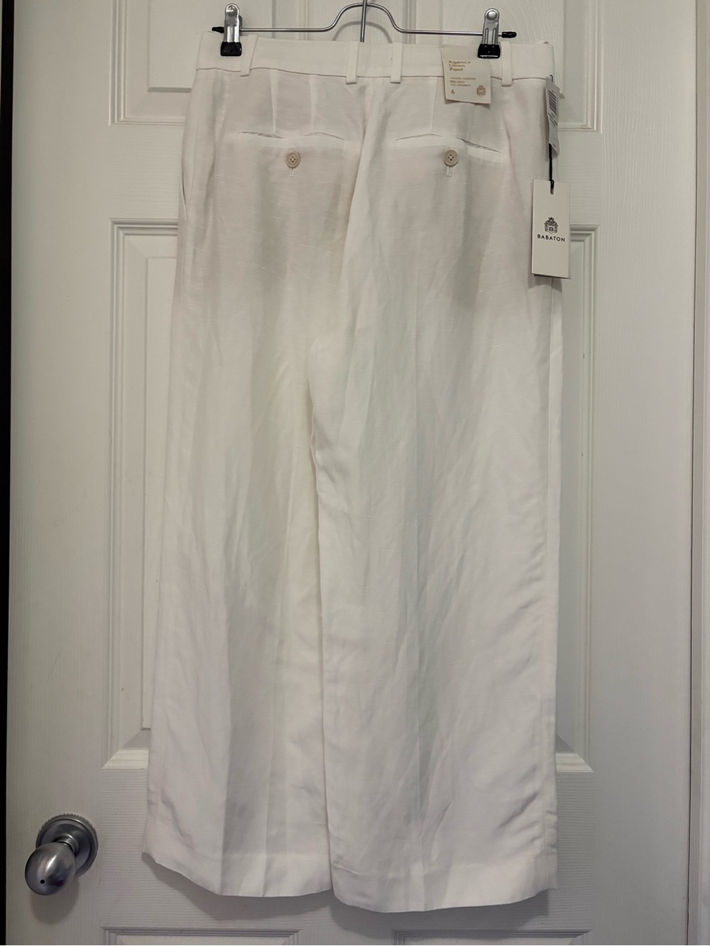 Aritzia Babaton Agency Linen pants cropped - Picture 3 of 10